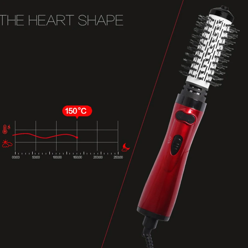 Фен для волос фен расческа анти обжигание Electirc 3 в 1 щетка горячего воздуха