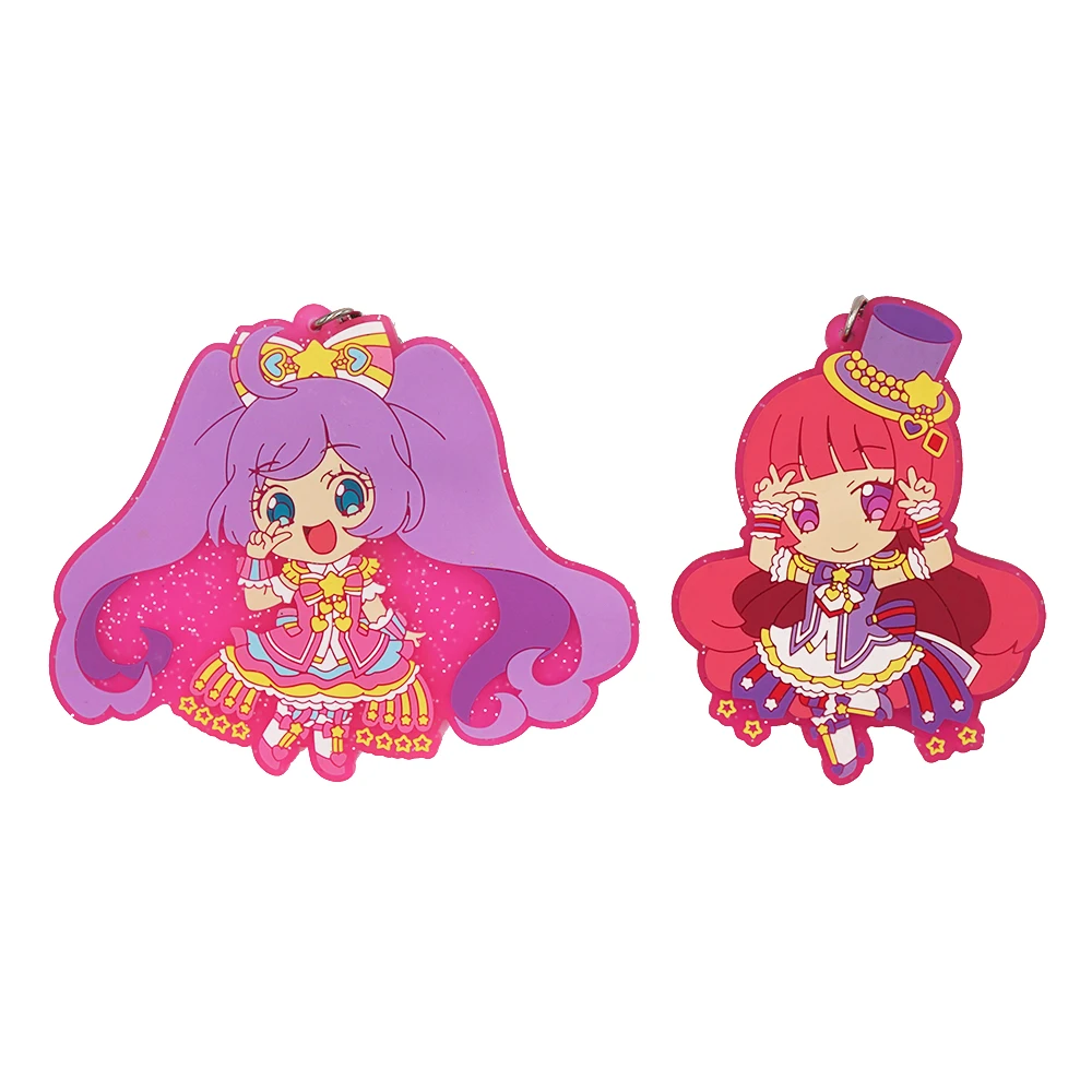 Резиновый брелок для ключей Pripara Anime Manaka Laala Hojo Sophy|Брелоки| |