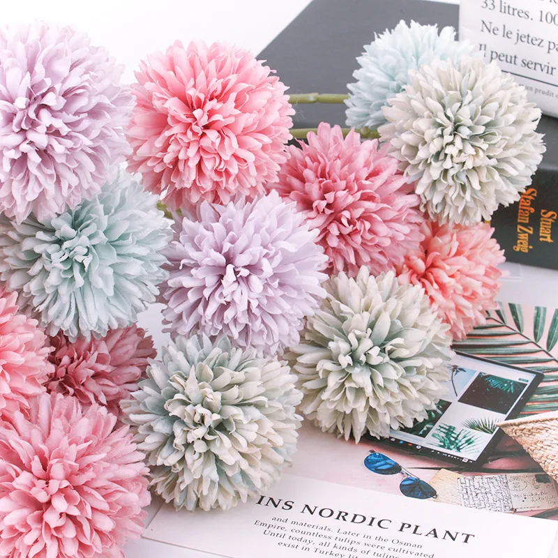 Искусственные цветы Одуванчик с одной головкой искусственные для дома и