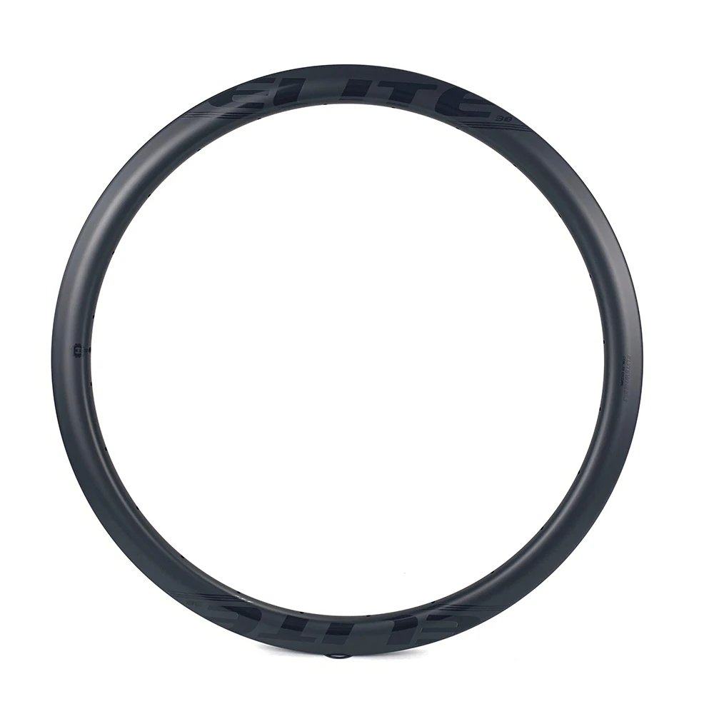 ELITEWHEELS 700c 38 мм углеродный дисковый тормозной обод UD матовая отделка 25 или 27 ширина