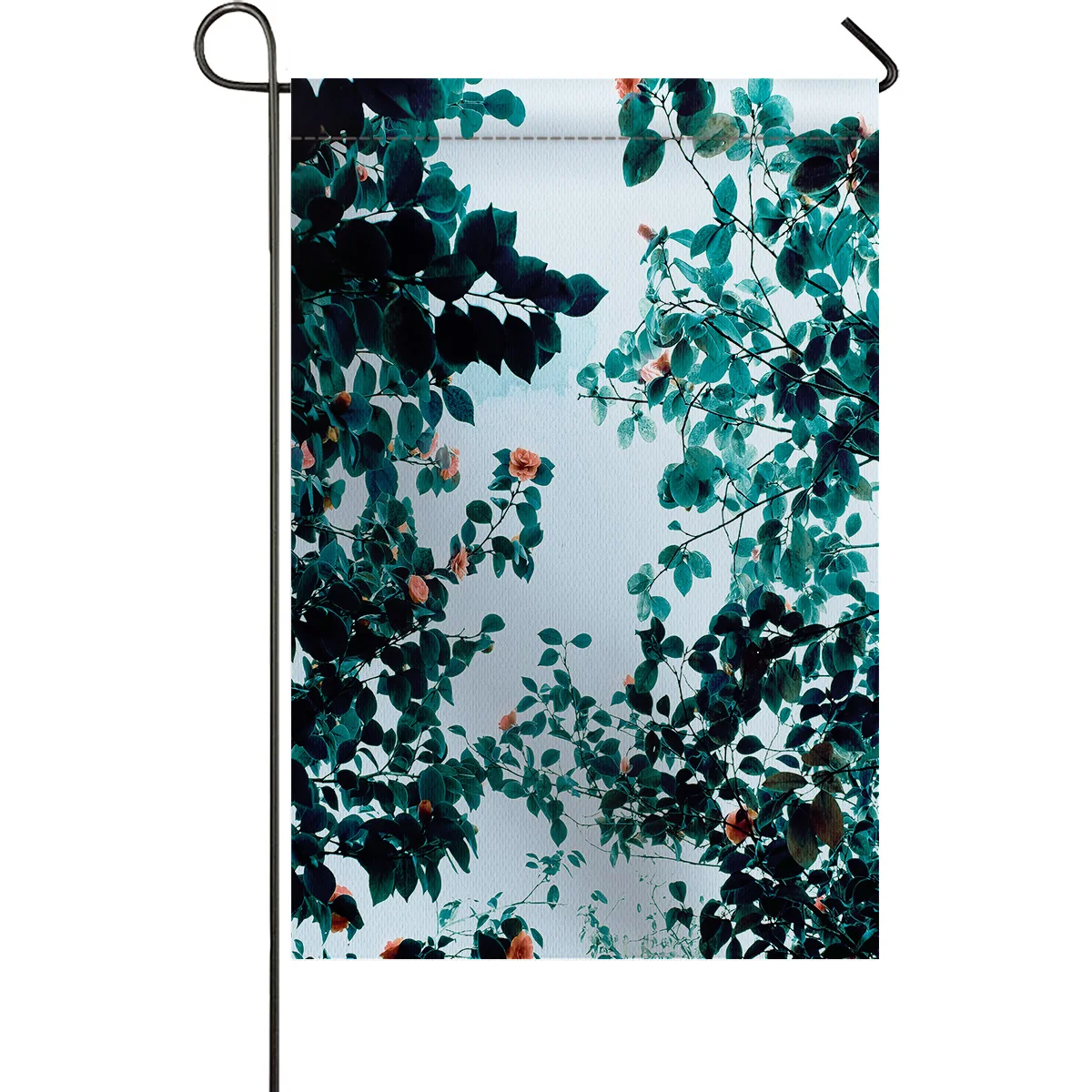 Садовый флаг растение Роза красивая роза дерево дом полиэстер для сада украшения