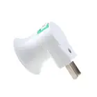 Цоколь лампы E27 Светодиодный светильник штекер в США Тип штепсельная вилка адаптер конвертер для E27 держатель лампы с кнопкой включениявыключения