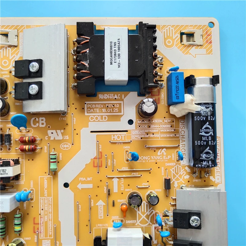 Original For  43 INCH TV Power Supply Board BN44-00956B L43E6N_NDY BN44-00956