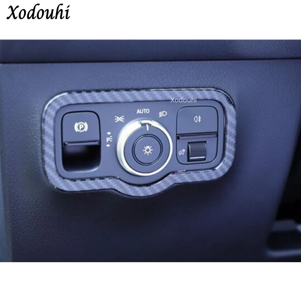 Для Mercedes Benz B Glb Class W247 X247 2019 2020 2021 Автомобильная внутренняя карбоновая Передняя