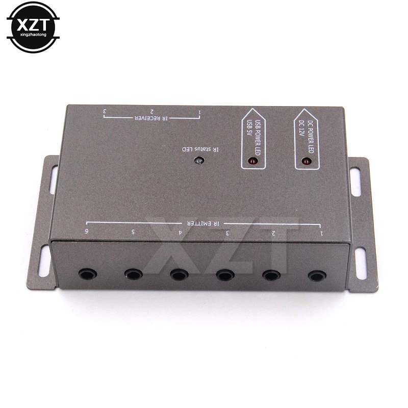 Universal IR Extender for 433/315 mhz Infrared Remote control EU/US Plug 6 Emitters 1 Receiver Hidden Repeater System Kit | Электроника