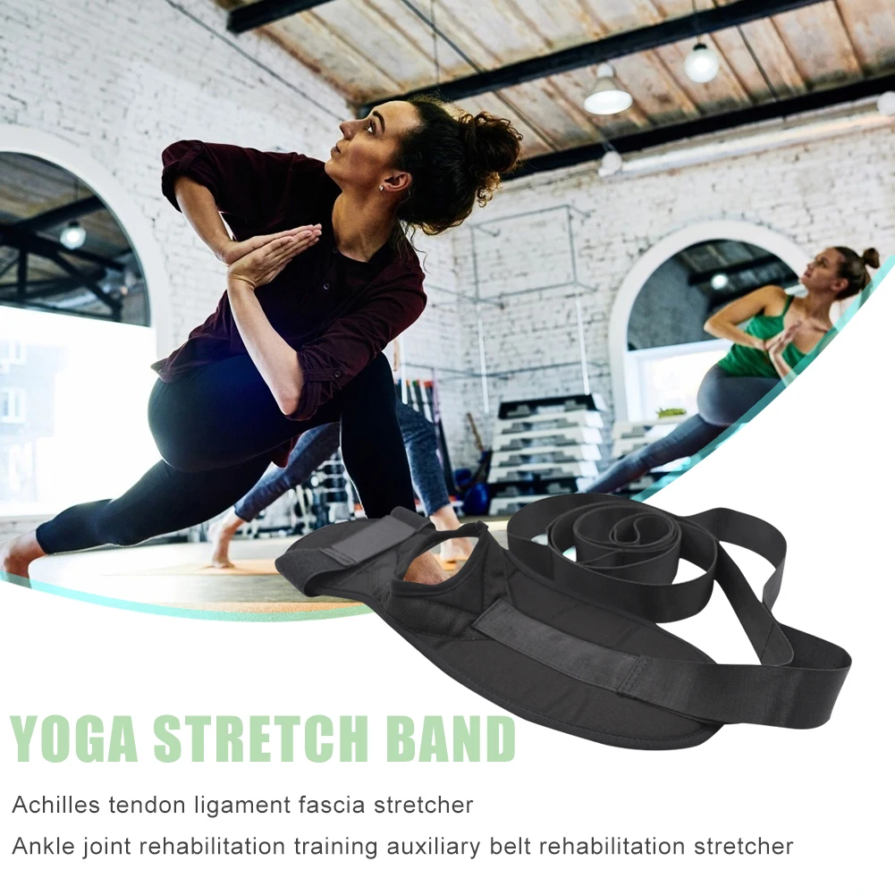 

Ligament Stretching Belt Foot Rehabilitation Strap Yoga Ballet Trainer Leg Brace Easy Safety Working-out Ornaments