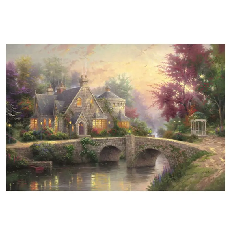 

1000pcs Landscape Series Puzzles Assemble Jigsaw Puzzles DIY Gift for Adults