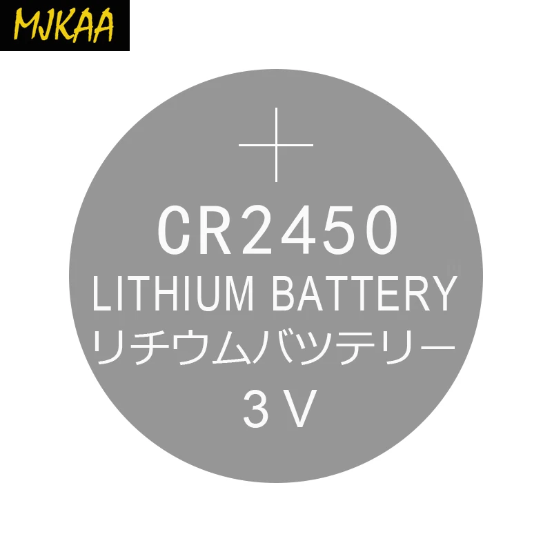 40x CR2450 3V кнопочные батареи для монет автомобильный пульт дистанционного