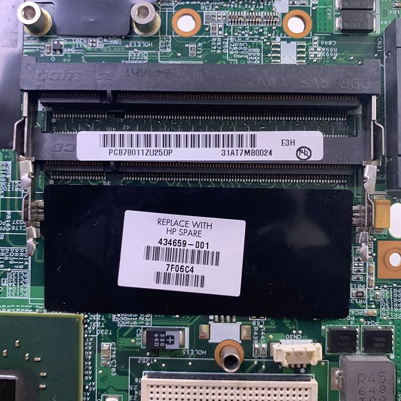 Протестированная материнская плата для ноутбука HP Pavilion DV9000 DA0AT7MB8E7 | Компьютеры и