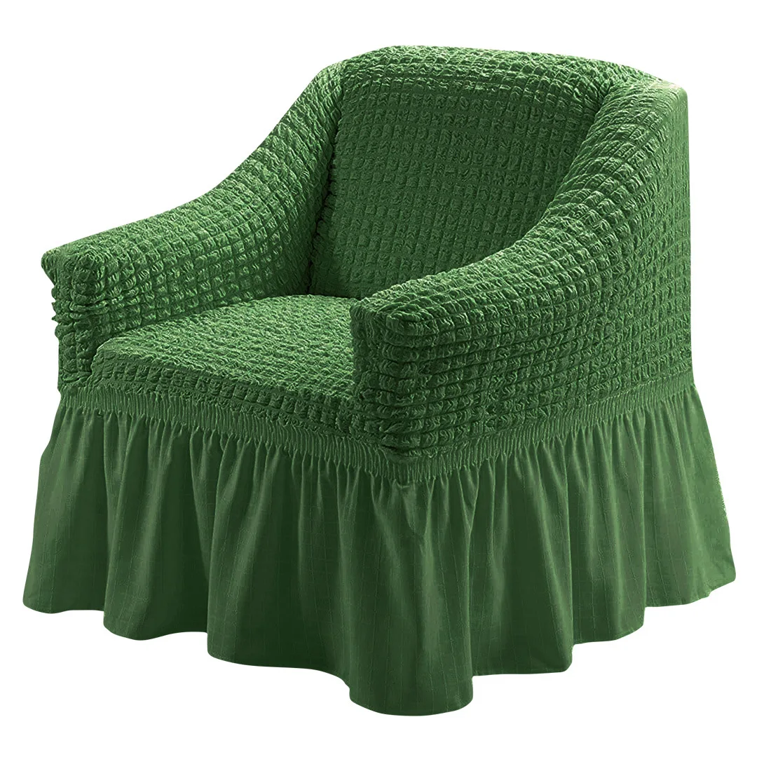 

Luxury Jacquard Sofa Cover with Skirt Elastic European Sectional Couch Sofa Covers for Living Room Stretch Armchair Sofa Covers