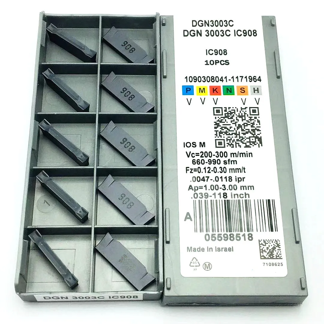 DGN3003C DGN3003J IC908 ЧПУ Iscar карбидная вставка прорезка DGN 3003J инструмент 3003 | Инструменты