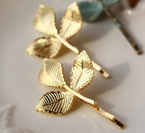 1 шт. новинка заколки для волос с растительным орнаментом ювелирное изделие