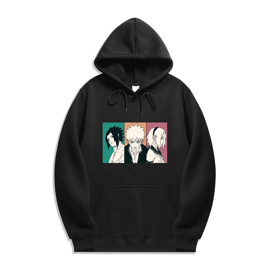 Аниме Какаси из аниме Как у героя мультфильма Саскэ Толстовка для мужчин модные