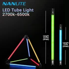 Светодиодная трубка Nanlite Pavotube 15C 30C для фотосъемки, цветная RGB-лампа 2700K-6500K для фотографий, видео, фильмов, 77 см