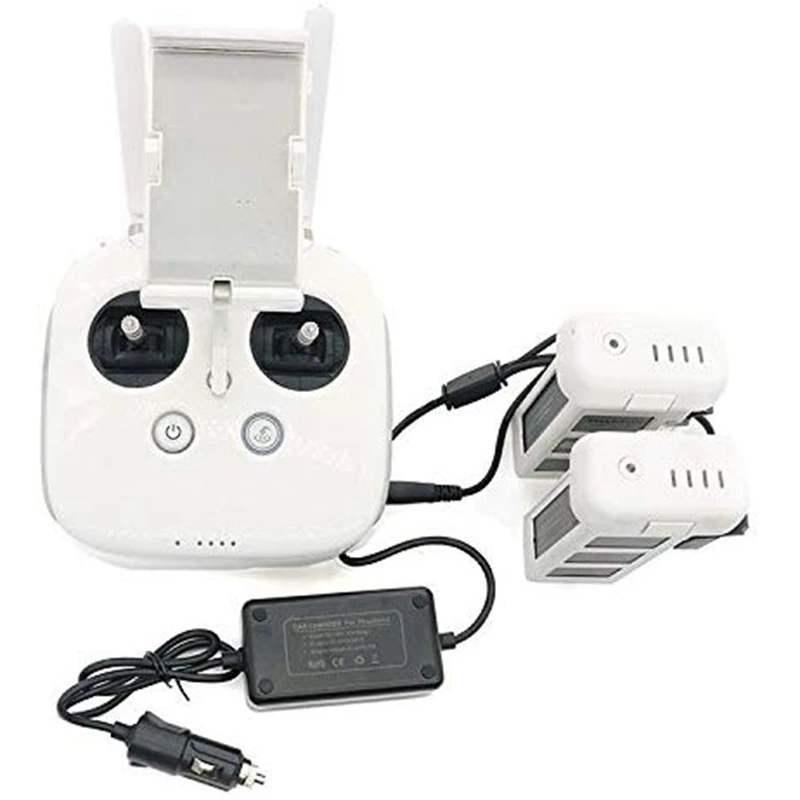 Drone Battery Charging Adapter for DJI Phantom 3 Advanced Quadcopter ligent Charge 2 Batteries and Remote Controller | Электроника
