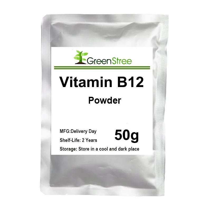 

High Quality Vitamin B12 Powder,Cobalamin,Skin Whitening, Face Body Brighten ,Prevent Wrinkles,Anti Aging ,Cosmetic Raw