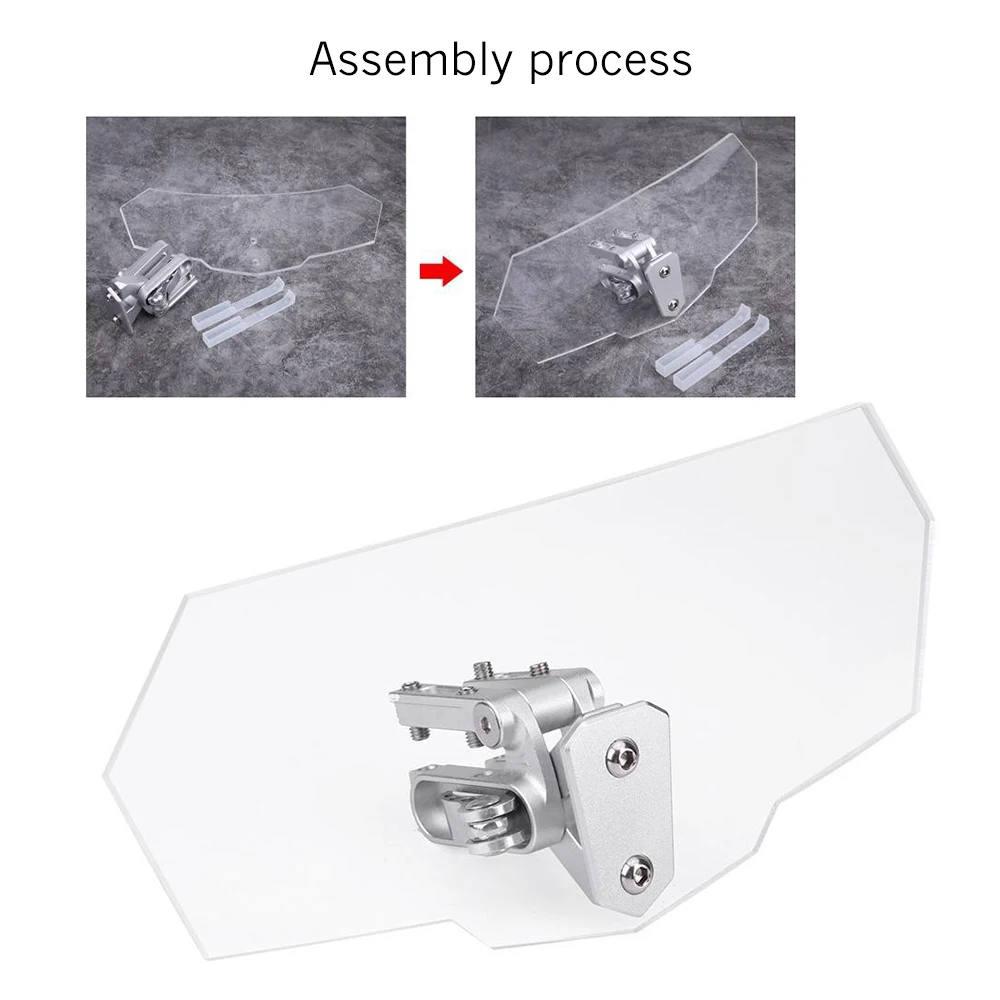 Универсальный мотоциклетный дефлектор сменный воздушный поток регулируемое