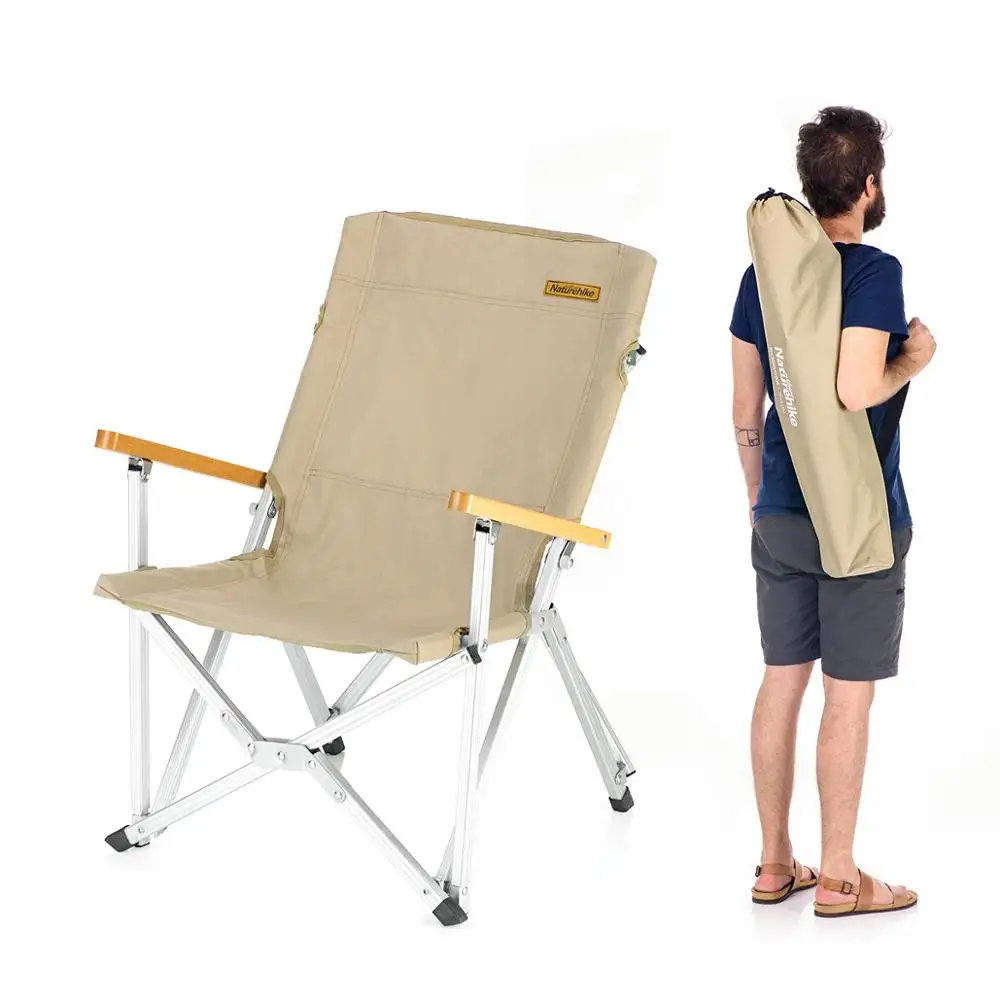 NaturehikeUltralight складное кресло для отдыха на природе, переносное кресло для пляжа, туризма, пикника, рыболовных инструментов, удлиненное кресло