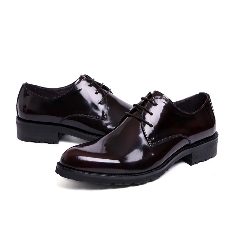 

Classic Business Men's Dress Shoes Fashion Elegant Formal Wedding Shoes Men Lace Up Office Oxford Shoes for Men B81