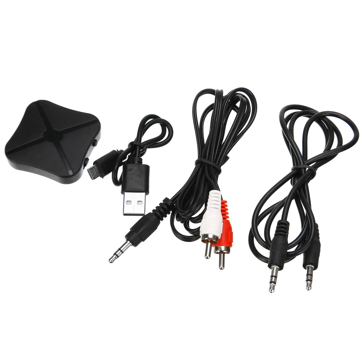 

Mayitr Audio Receiver Transmitter 2 IN 1 3.5mm AUX Jack RCA Stereo Music Wireless Adapter For TV PC Car Speakers