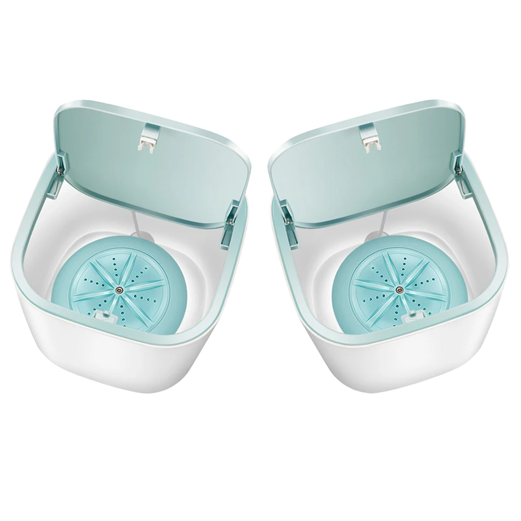 

2pcs Washing Machine Washer USB Rotating For Makeup Brush Travel RV