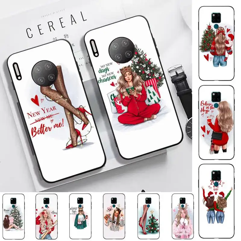 

Yinuoda Ins Fashion Woman Girls Phone Case for Huawei Mate 20 10 9 40 30 lite pro X Nova 2 3i 7se