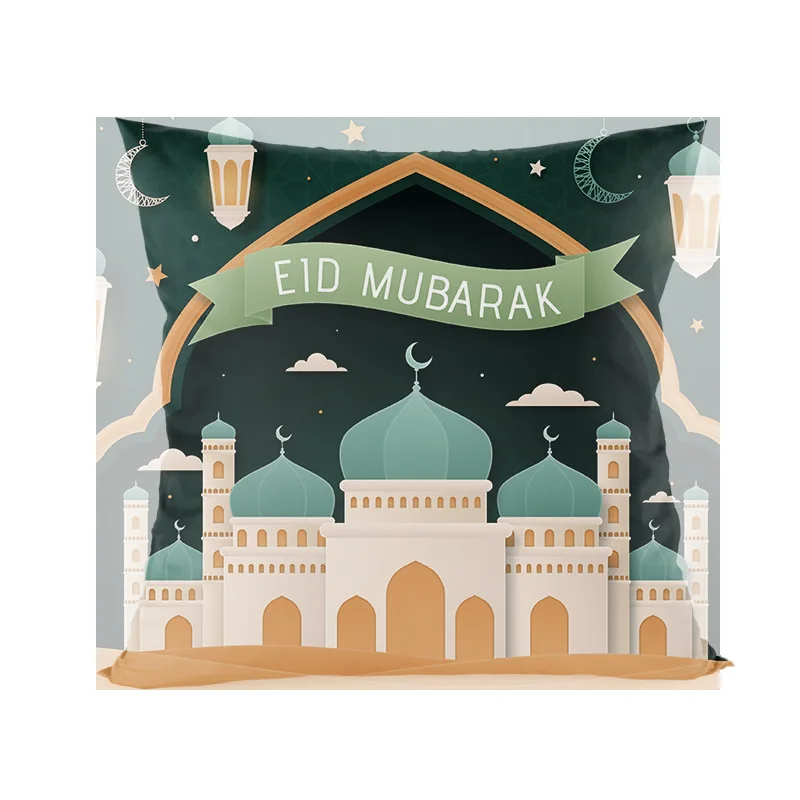 Исламская ИД Мубарак украшения для чехлы на подушки дома висячий