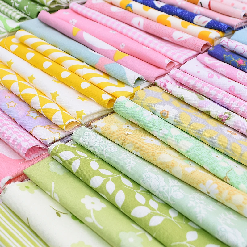 4/8pcs 25*20cm High Quality Mixed Style Floral Printed 100% Cotton Fabric DIY Sewing Material Kids Children Doll Patchwork Cloth | Дом и сад