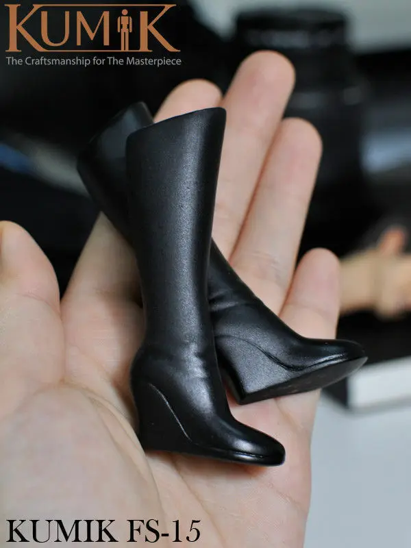 

KUMIK 1/6 Scale CG CY Girl Boots KM FS-15/16 Shoes Fit 12" Female Figure Body Toys