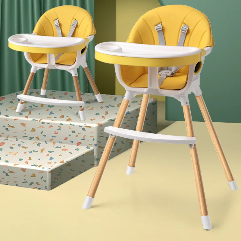 

Multi-Function Baby High Chair Children's Dining Table Infant Stool Portable for Kids Booster Seats Adjustable Height Toddler