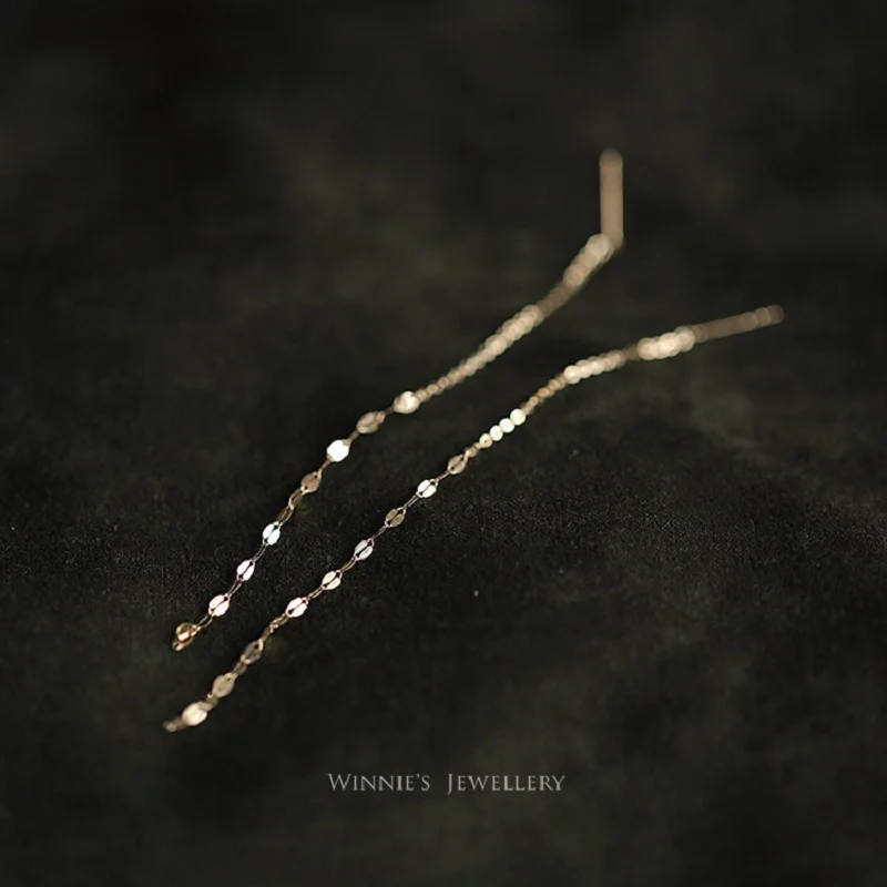 

2020 New Fahion Women's Earrings Delicate Metal Tassels Earrings for Women Bijoux Korean Boucle Weeding Gifts Jewelry Wholesale