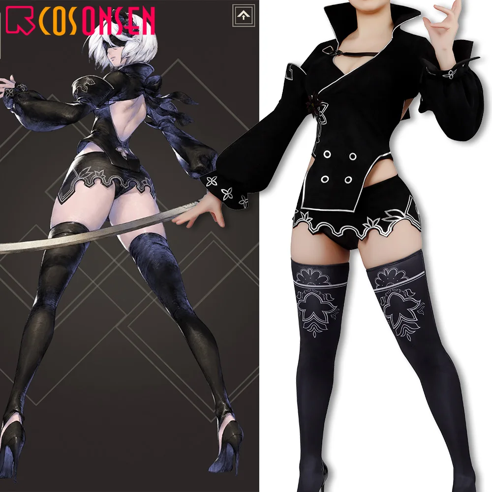 

2B NieR Re[in] Косплей гвоздики 2B сексуальные костюмы для косплея женский маскарадный костюм для косплея ONSEN
