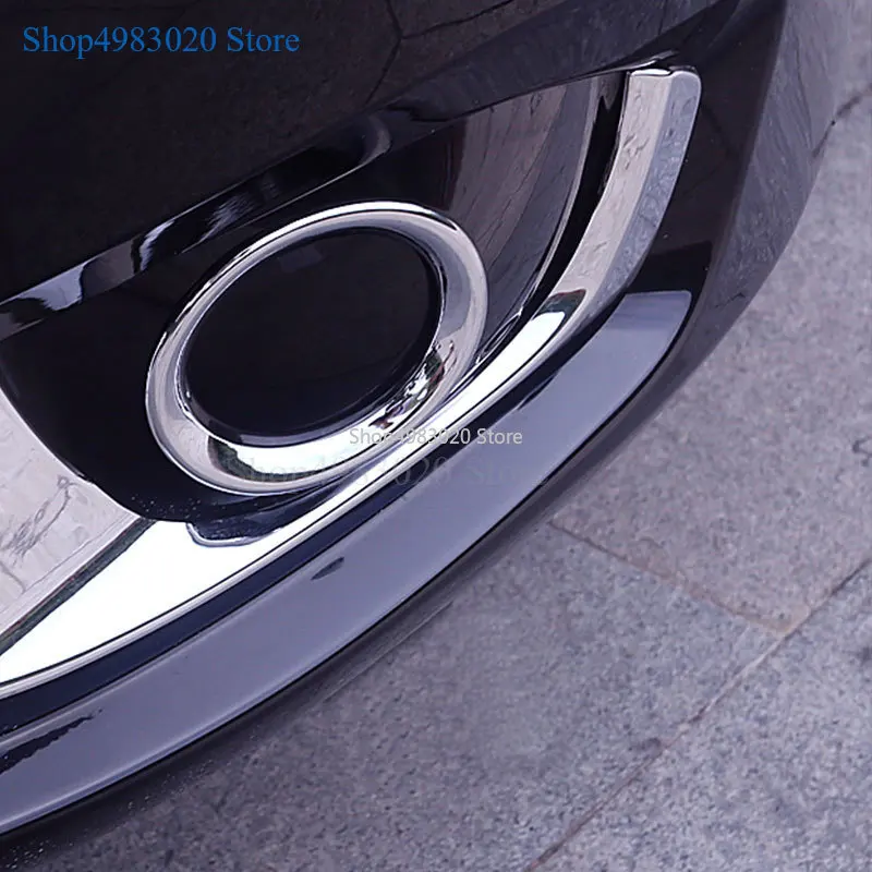 Car Front Head Fog Lamp light Cover Trim For Mercedes-Benz Vito W447 2014 2015 2016 2017 2018 ABS Chrome Auto Accessories | Автомобили и