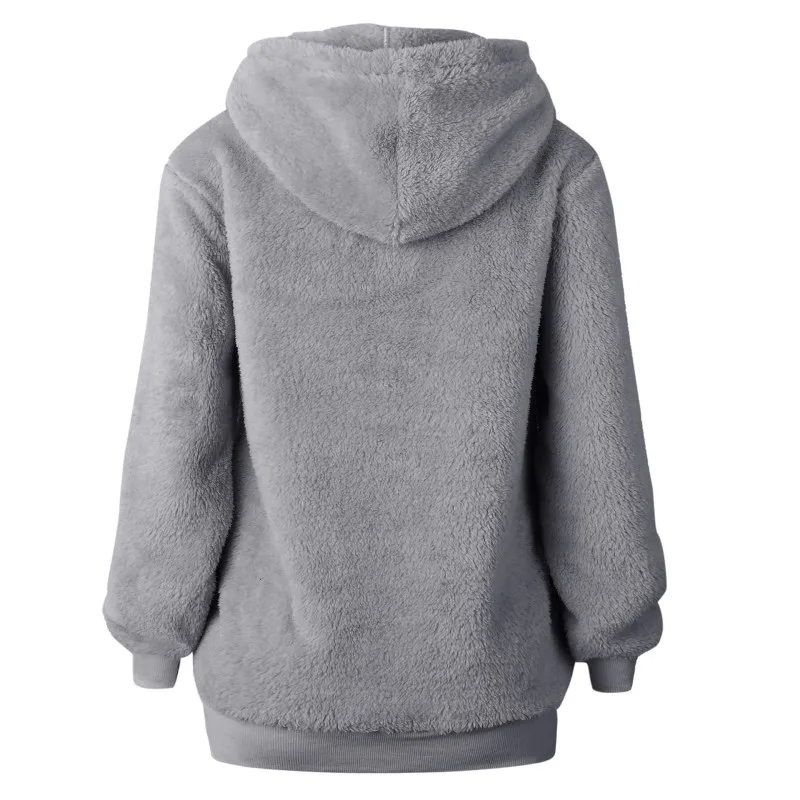 

Autumn Winter Hoodies Sweatshirts Women Warm Sweatshirt Ladies Hoodies Zipper Hood Sweatshirt Female Pullover For Women