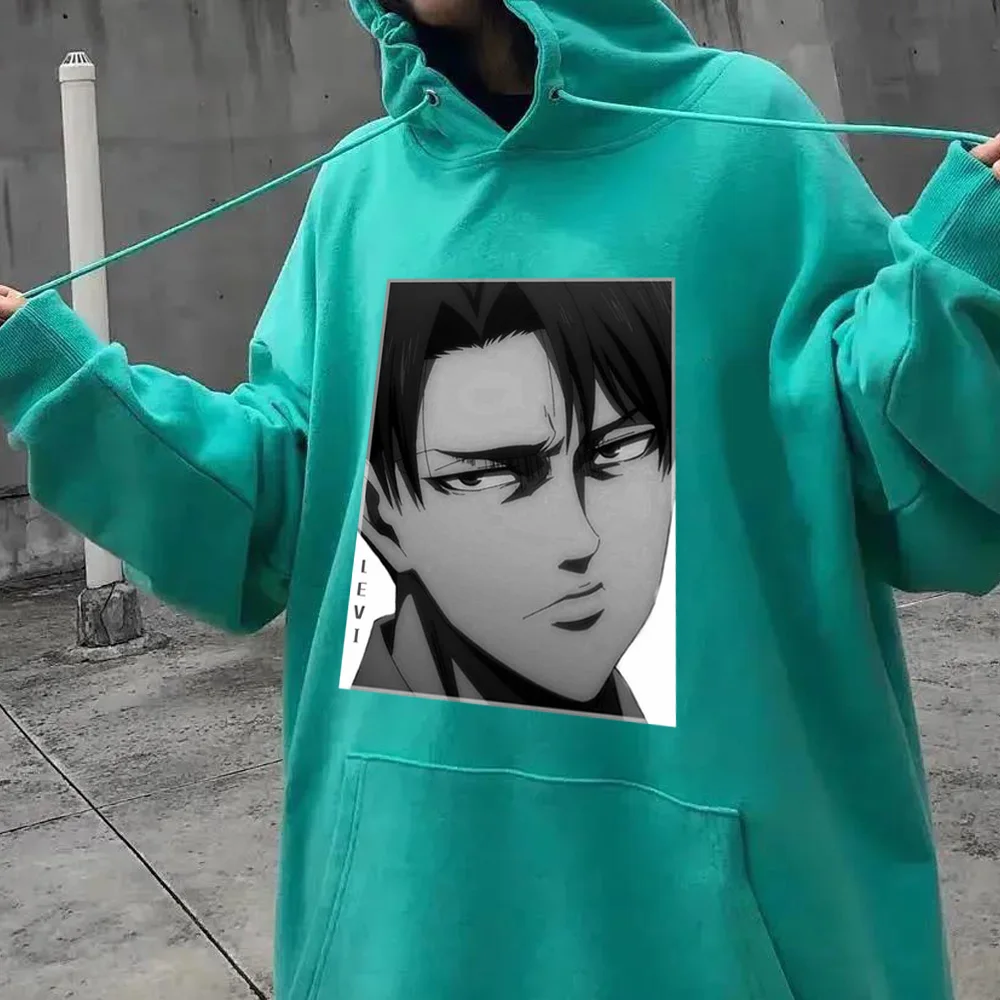 

Men Women Hoodie Japanese Attack On Titan Print Casual Sportswear Hooded Sweatshirt