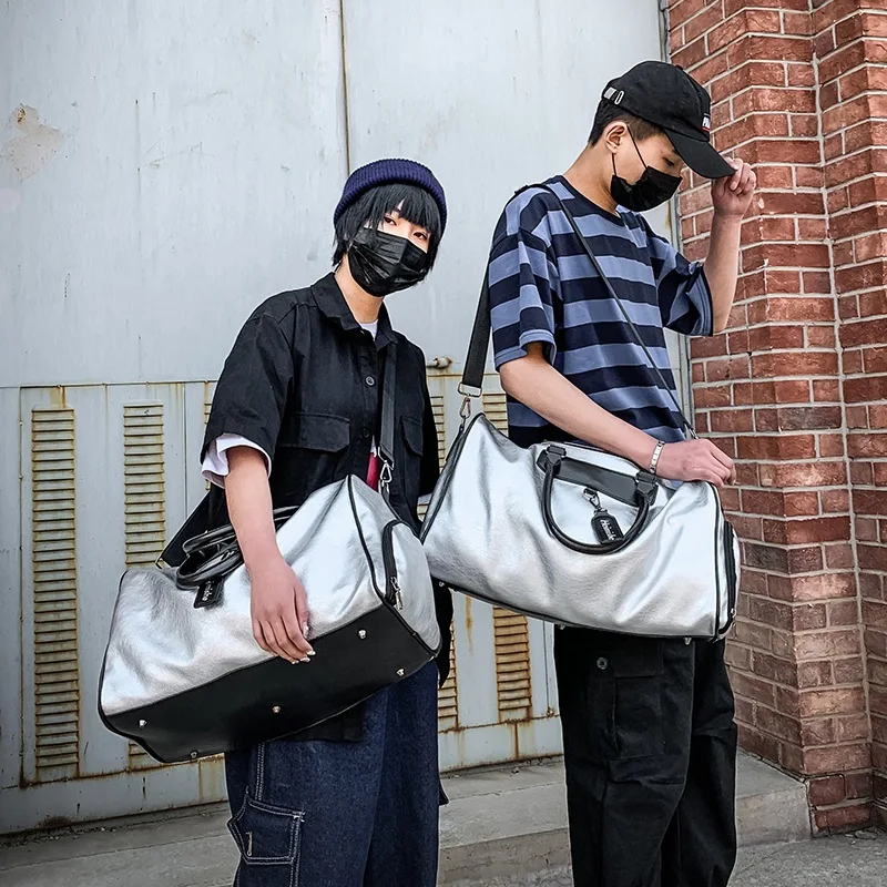 Женская спортивная сумка из искусственной кожи для фитнеса и спортзала