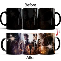 2020 doctor who coffee mug 350ml ceramic color changing mugs coffee cups travel safe dropshipping