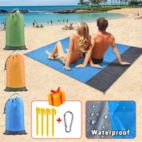 light weight sand free beach mat outdoor travel camping beach mat home decor rugs portable foldable picnic blanket