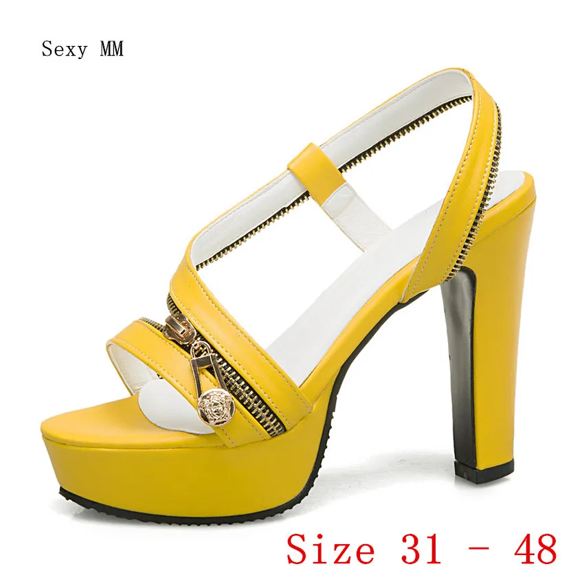 

Platform Pumps Women High Heels Gladiator Sandals Woman High Heel Shoes Small Plus Size 31 32 33 - 40 41 42 43 44 45 46 47 48