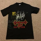 Exodus Винтажная Футболка 80-х Тур 1989 Headbangers Ball Thrash Metal Mtv Reprint