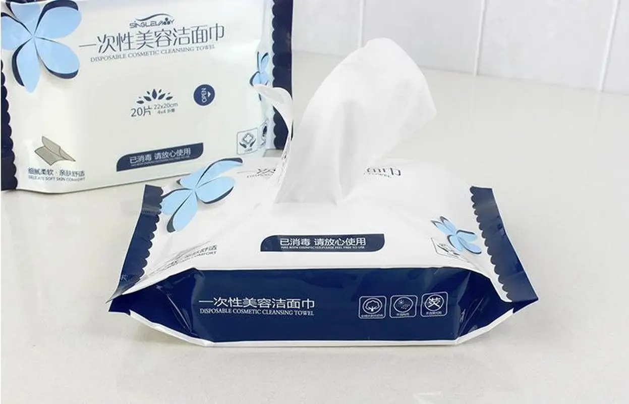

2019 New Creative Portable Travel Towel UV Disinfection Soft Disposable Clean Towel 100% Cotton Beauty Face Towels No mites