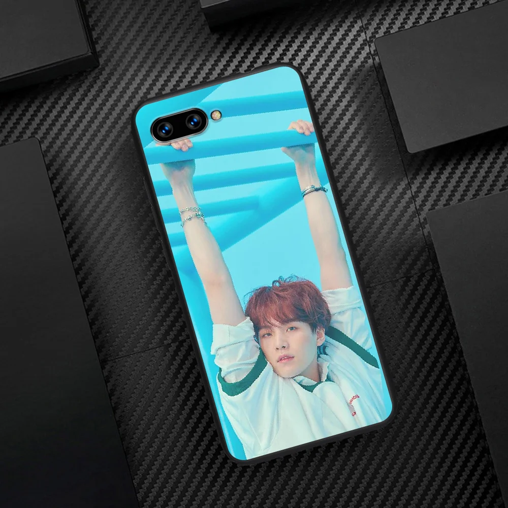 

Bangtan Boys SUGA Phone Case Cover Hull For HUAWEI Honor 6A 7A 7C 8 8A 8S 8x 9 9x 10 10i 20 Lite Pro black Shell Tpu Prime