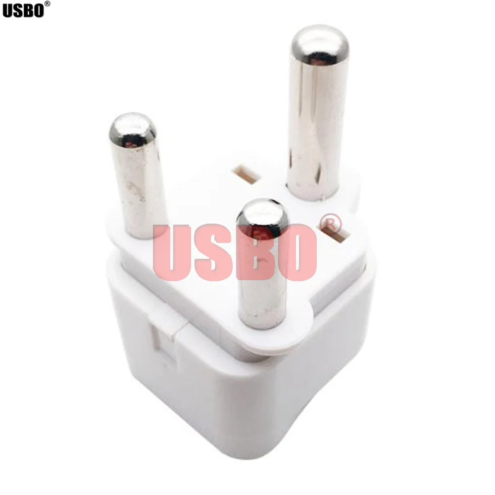 Универсальный дорожный переходник 16A 250 В черный белый для Южной Африки Ганы