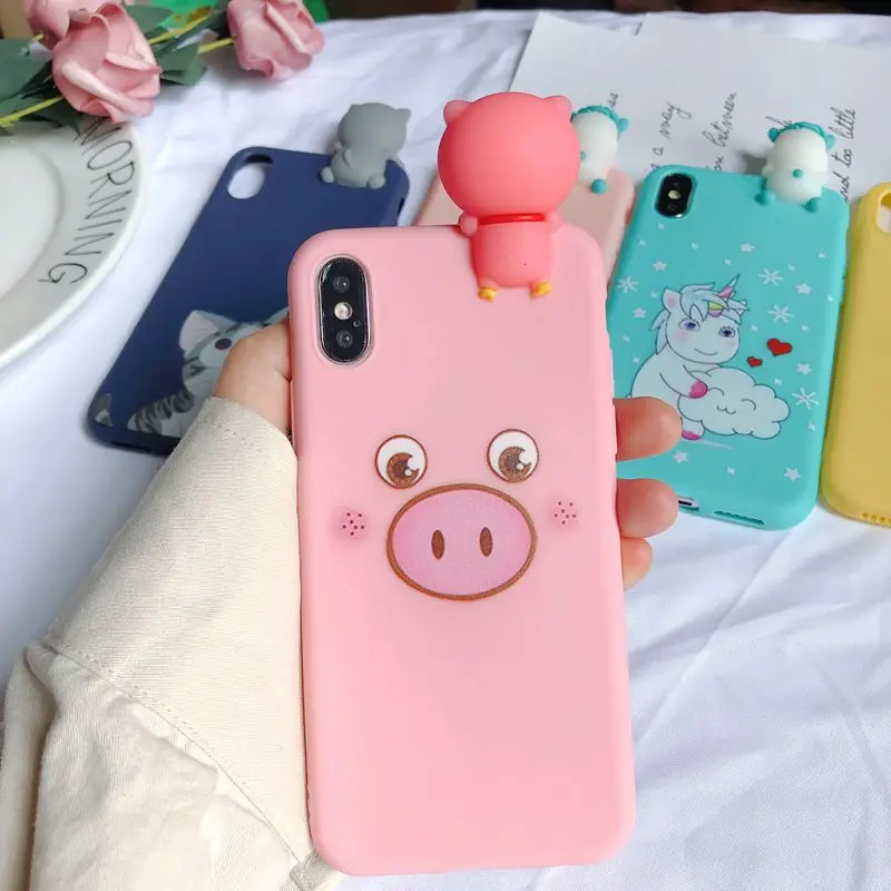 2 XS Max 3D чехол для Coque iPhone XS Max iPhone 5 5S SE чехол Etui Единорог Kawaii чехол для Funda iPhone 6 6S 7 8 Plus X XR XS чехол - Цвет: 2
