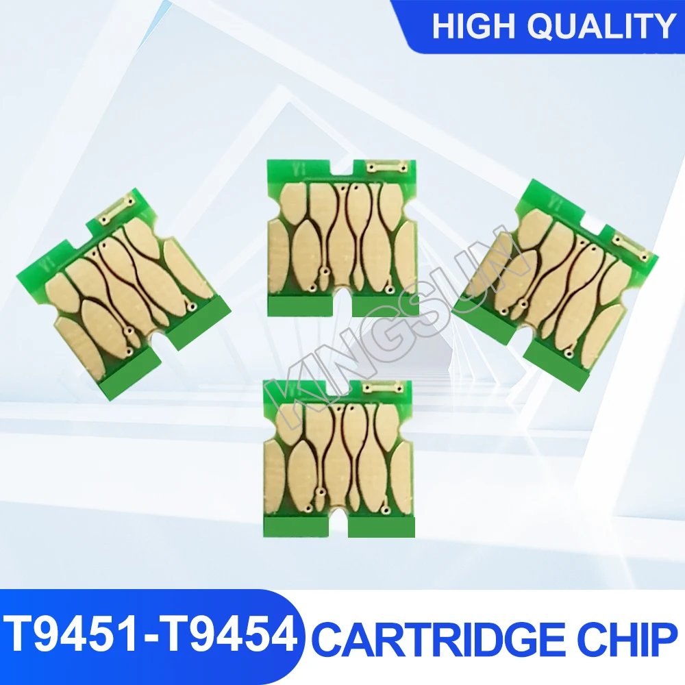

T9451 T9452 T9453 T9454 Compatible ink cartridge chip For Epson WorkForce Pro WF-C5790 WF-C5710 WF-C5290 WF-C5210 Printer