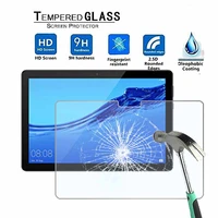 for huawei mediapad t5 10 wi fi 9h ultra clear premium tablet tempered glass screen protector film protector guard cover