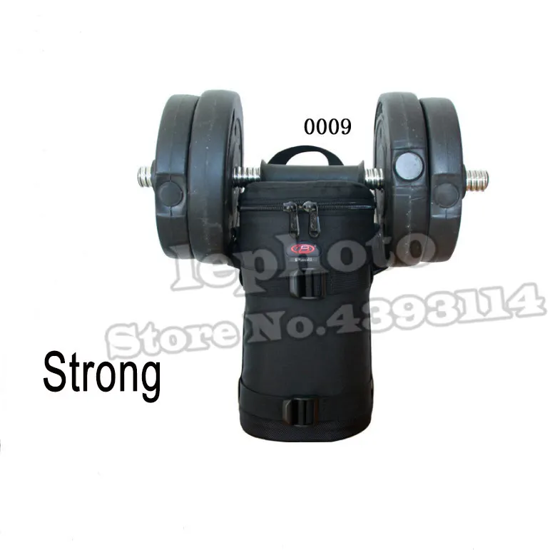 Плотный прочный нейлоновый мягкий водонепроницаемый чехол для объектива камеры