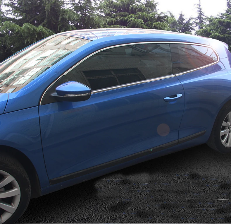 Нержавеющая сталь окна автомобиля планки для Volkswagen Scirocco 2008 2009 2010 2011 2012 2013 2014 2015 2016