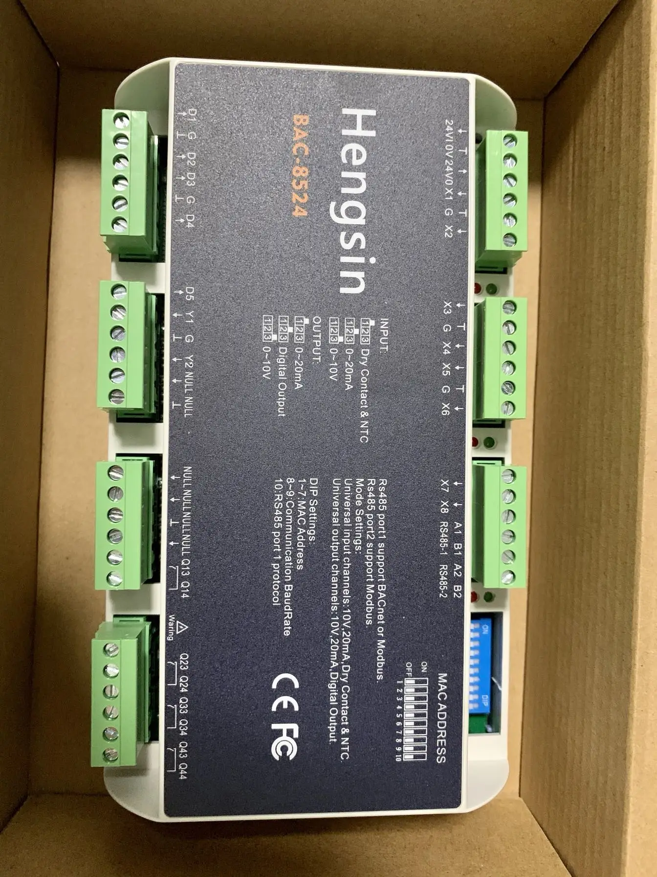 Программируемый контроллер постоянного тока Bacnet | Электроника