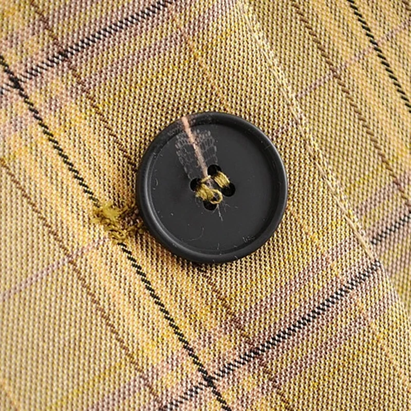 

women summer fashion plaid boyfriend style long blazer 2020 female casual single breasted long sleeve jacket office lady blazers